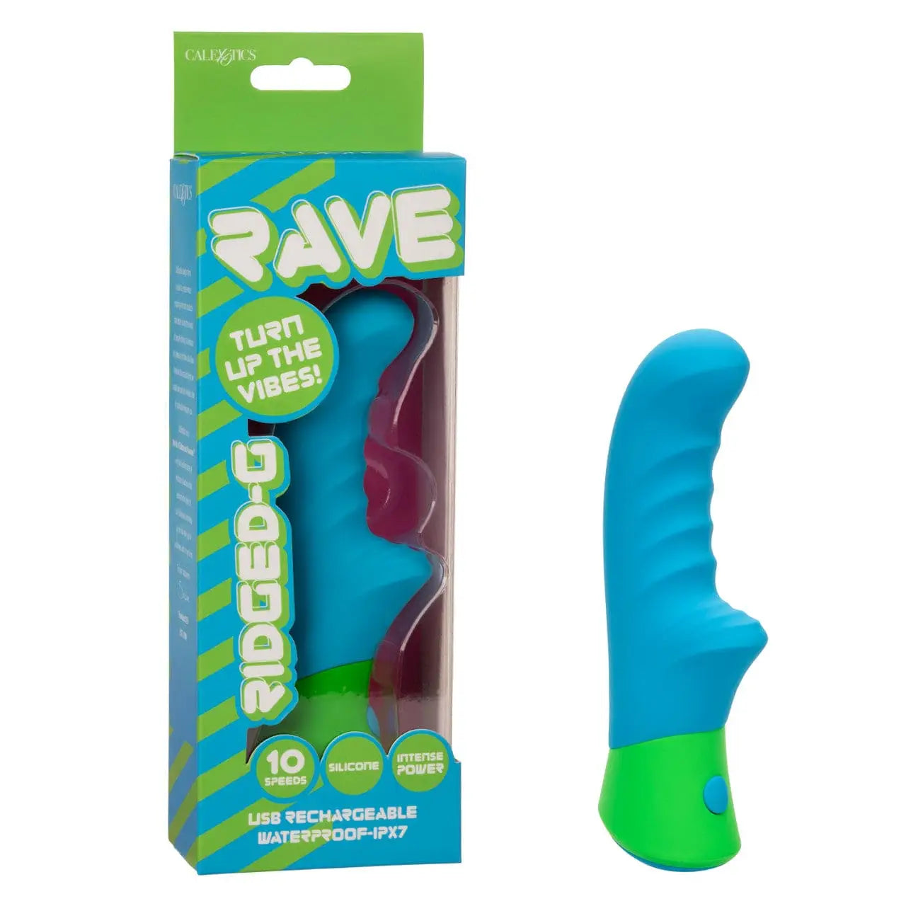 CalExotics® Rave Ridged-G Vibrator - Rolik®