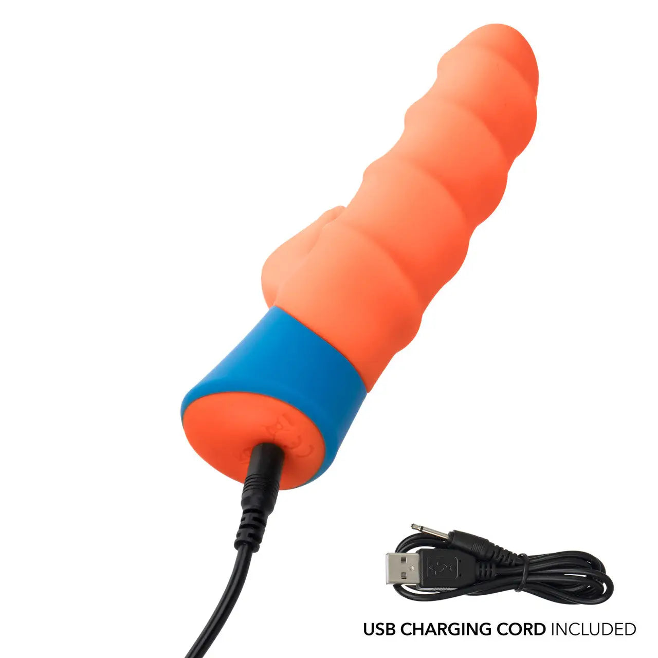 Orange Rave Tickler Vibrator