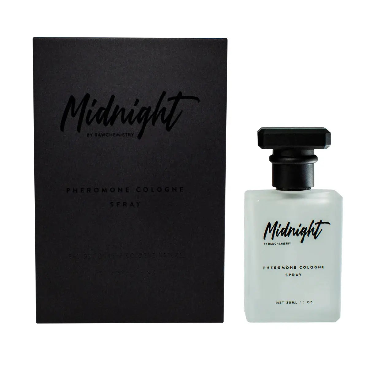 Raw Chemistry Midnight by – Pheromone-Infused Cologne for Men 1 oz. Bottle