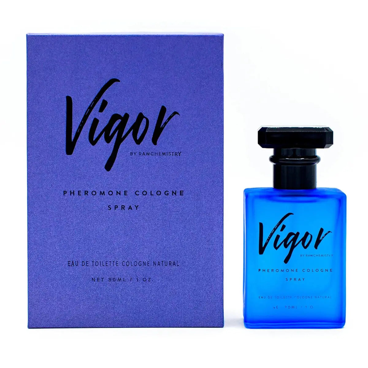 Raw Chemistry Vigor by – Pheromone-Infused Cologne for Men 1 fl. oz. Bottle