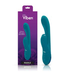 Razzle Thumping G - Spot Rabbit Vibrator - Teal