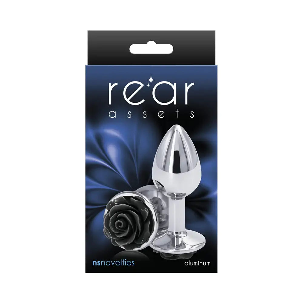 Rear Assets Aluminum Rose Anal Plug - Butt