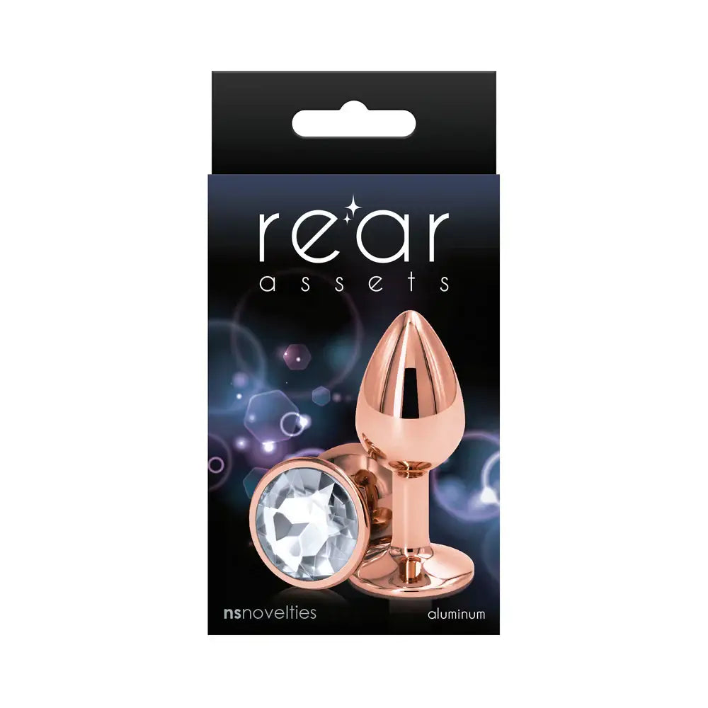 Rear Assets Rose Gold Butt Plug