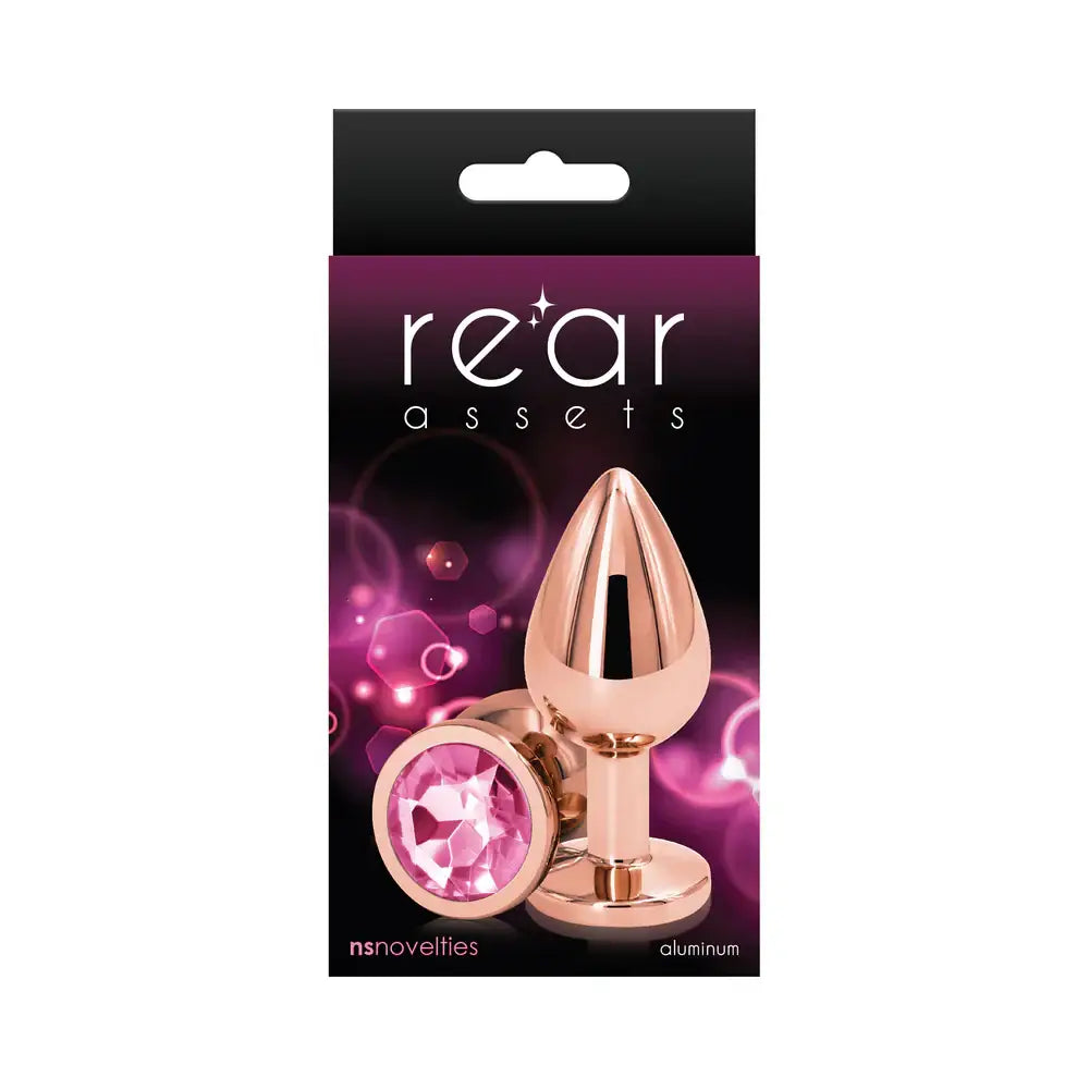 Rear Assets Rose Gold Butt Plug