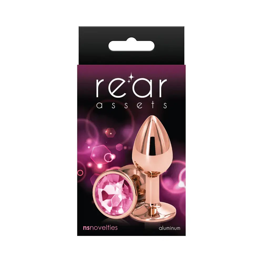 Rear Assets Rose Gold Butt Plug