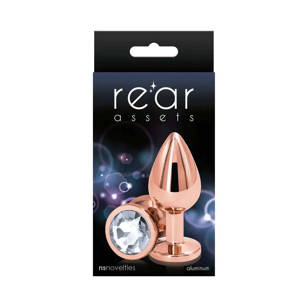 Rear Assets Rose Gold Butt Plug