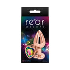 Rear Assets Rose Gold Heart Butt Plug