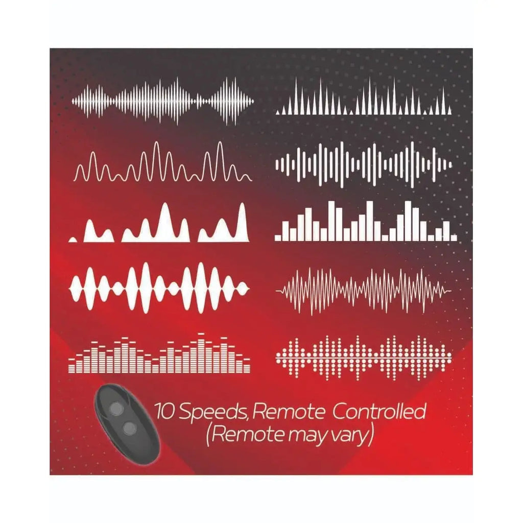Red Dot Vibrating C - Ring v1 with Remote - Rolik®