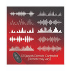 Red Dot Vibrating C - Ring v1 with Remote - Rolik®