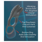 Red Dot Vibrating C - Ring v1 with Remote - Rolik®