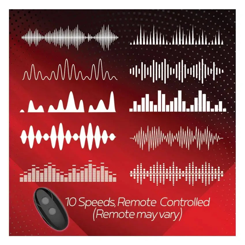 Red Dot Vibrating C - Ring v3 with Remote - Rolik®