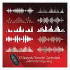 Red Dot Vibrating C - Ring v3 with Remote - Rolik®