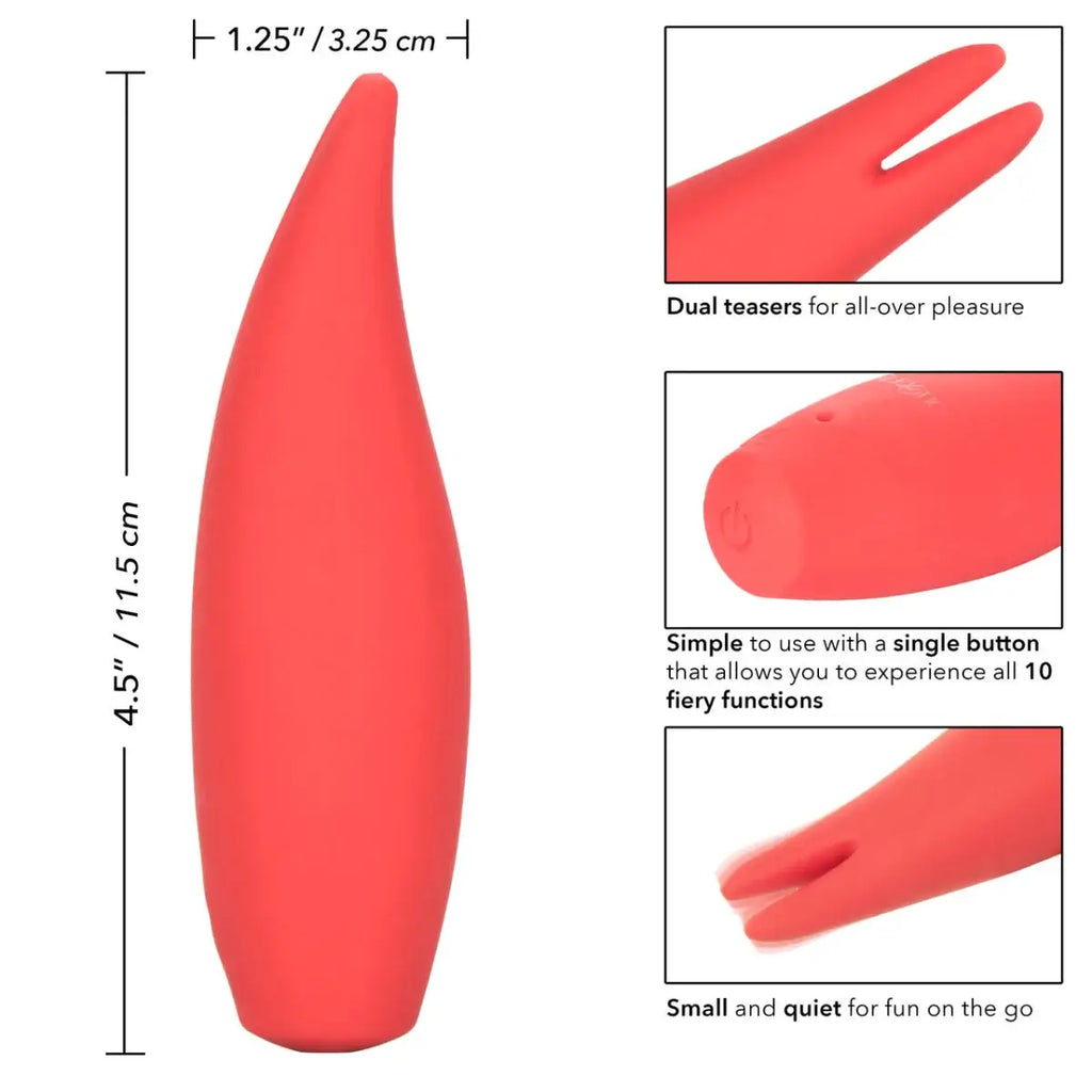 Red Hot™ Flare Vibrator - Rolik®