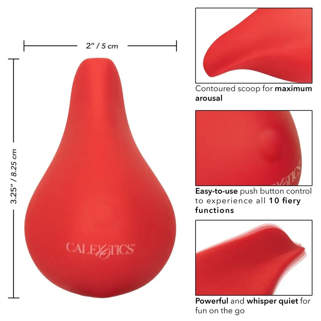 Red Hot™ Glow Vibrator - Rolik®