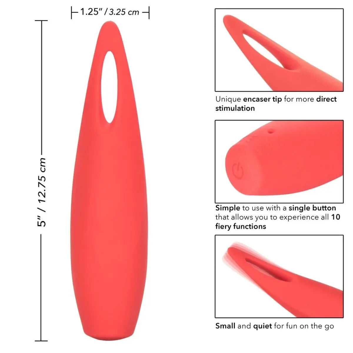 Red Hot™ Spark Vibrator - Rolik®
