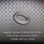 RED Magnetic Stainless Steel C-Ring