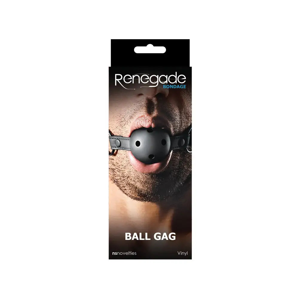 Renegade Bondage Ball Gag - Black - Gags