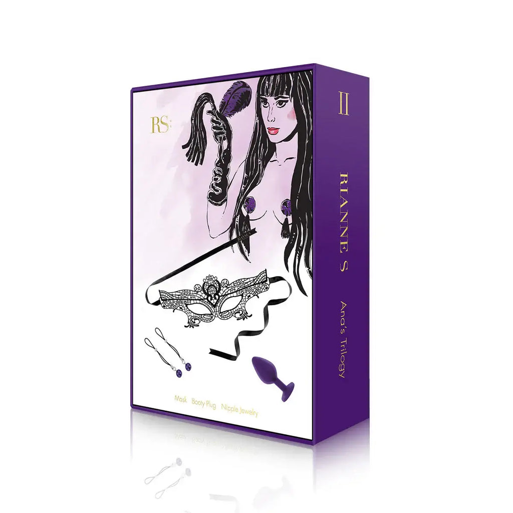 Rianne S Ana’s Trilogy Kit 2 - Purple - Butt Plug