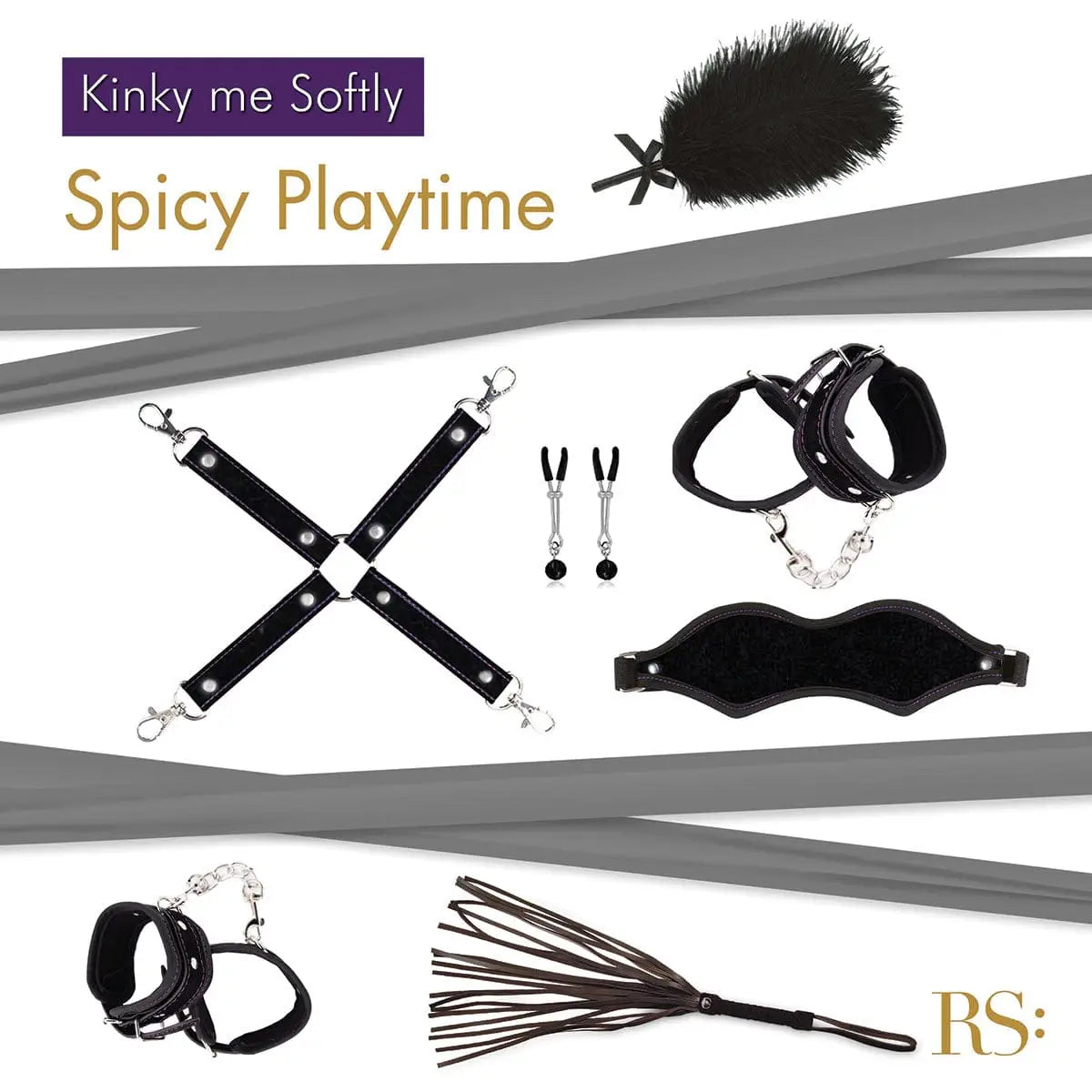 Rianne S Kinky Me Softly Bondage Kit - Rolik®