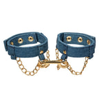 Ride 'em™ Premium Denim Collection Ankle Cuffs - Rolik®