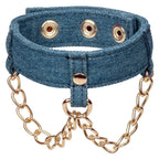 Ride 'em™ Premium Denim Collection Ankle Cuffs - Rolik®