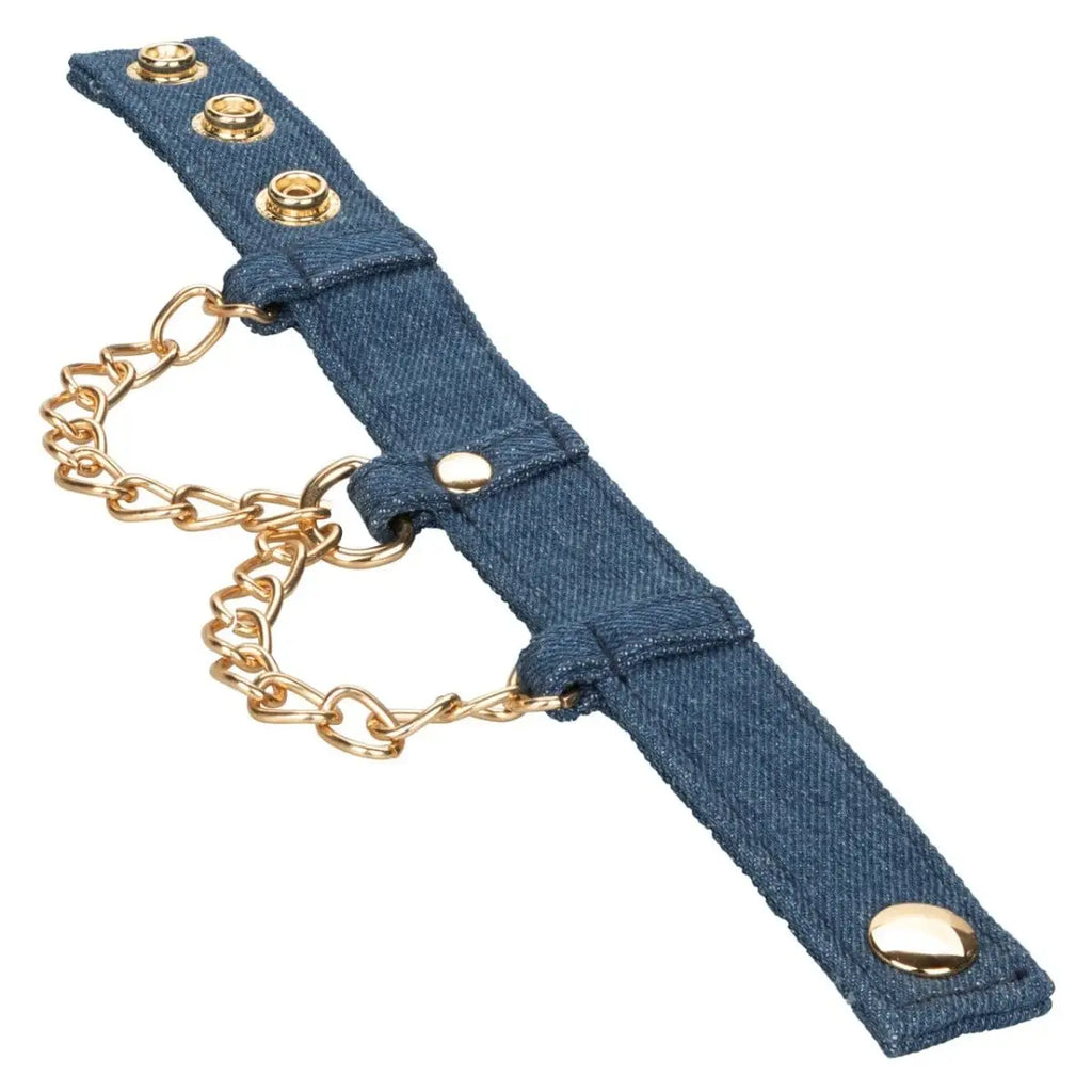 Ride 'em™ Premium Denim Collection Wrist Cuffs - Rolik®