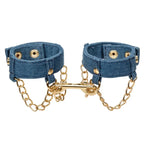 Ride 'em™ Premium Denim Collection Wrist Cuffs - Rolik®