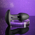Black Rim Shot Remote Flickering and Vibrating Plug