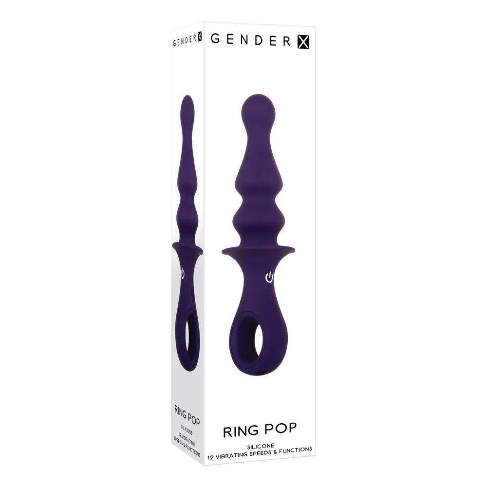 Gender X Ring Pop Vibrating Plug - Rolik®
