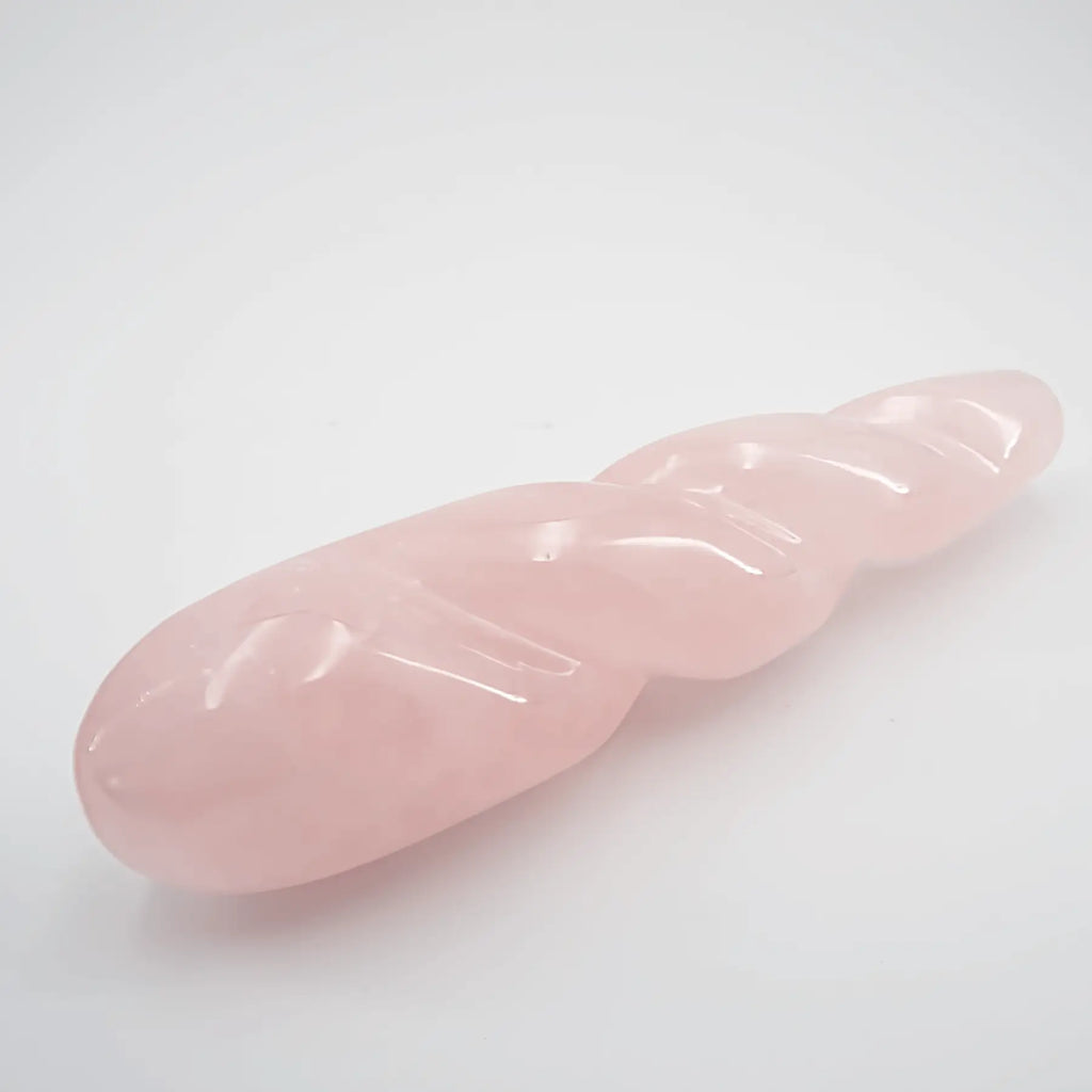Ripplea Rose Quartz Wand / 7’’ Dildo