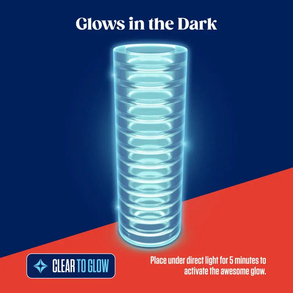 RIZE! Ribz Glow in the Dark Self - Lubricating Stroker - Rolik®