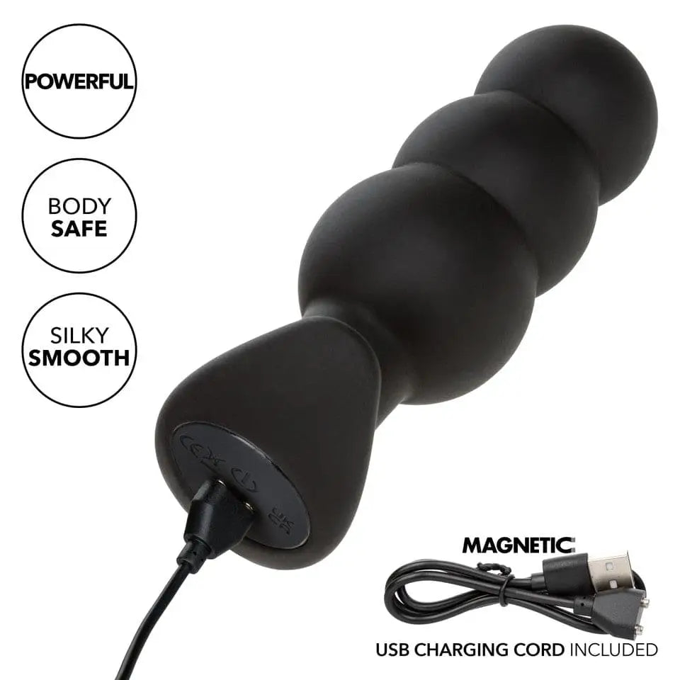 Rock Bottom™ Beaded Vibrating Probe - Rolik®