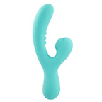 Rock Candy Toys® Refined Sugarotic Dual Stimulator Vibrator - Turquoise