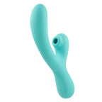 Rock Candy Toys® Refined Sugarotic Dual Stimulator Vibrator - Turquoise