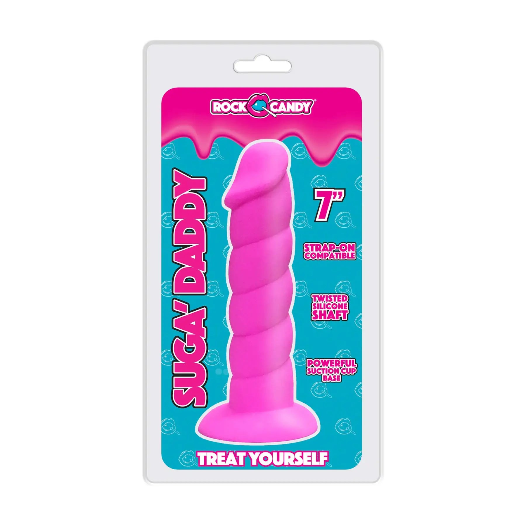 Rock Candy Toys® Sugar Daddy® 7’’ Silicone Dildo
