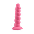 Rock Candy Toys® Sugar Daddy® 7’’ Silicone Dildo - Pink