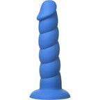 Rock Candy Toys® Sugar Daddy® 8’’ Silicone Dildo - Blue