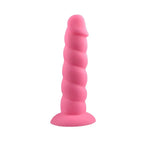 Rock Candy Toys® Sugar Daddy® 8’’ Silicone Dildo - Pink
