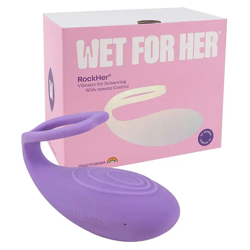 RockHer® 2.0 Mini Scissoring Vibrator with Remote Control Lilac - Rolik®