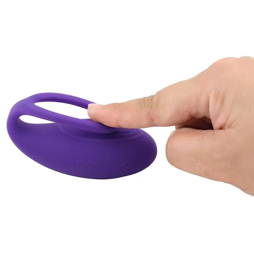 RockHer® 2.0 Mini Scissoring Vibrator with Remote Control Purple - Rolik®
