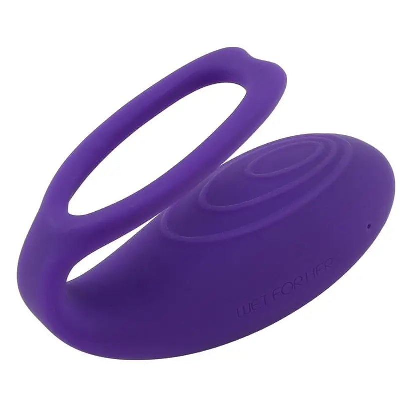 RockHer® 2.0 Mini Scissoring Vibrator with Remote Control Purple - Rolik®