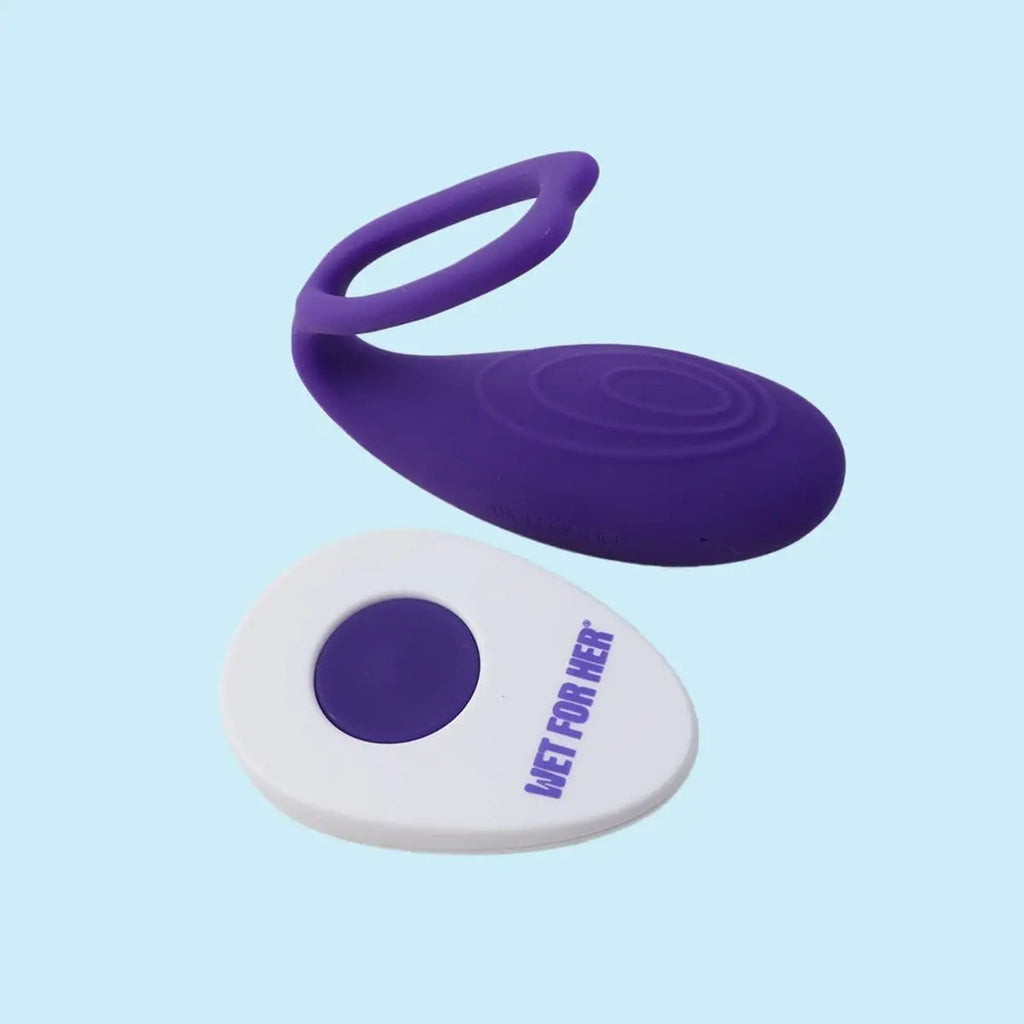 RockHer® 2.0 Mini Scissoring Vibrator with Remote Control Purple - Rolik®
