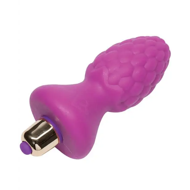 Rocks - Off® Ass - Berries Raspberry Vibrating Butt Plug - Rolik®