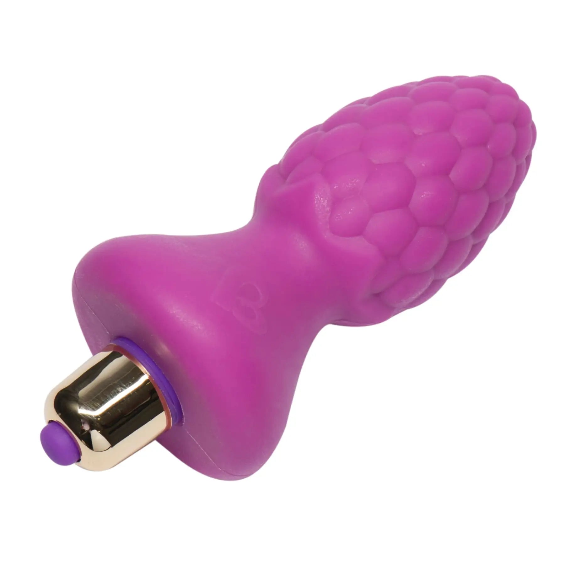 Rocks - Off® Ass - Berries Raspberry Vibrating Butt Plug - Purple