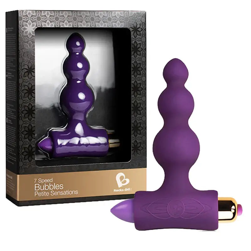 Rocks - Off® Petite Sensations Bubbles Plug - Purple - Butt