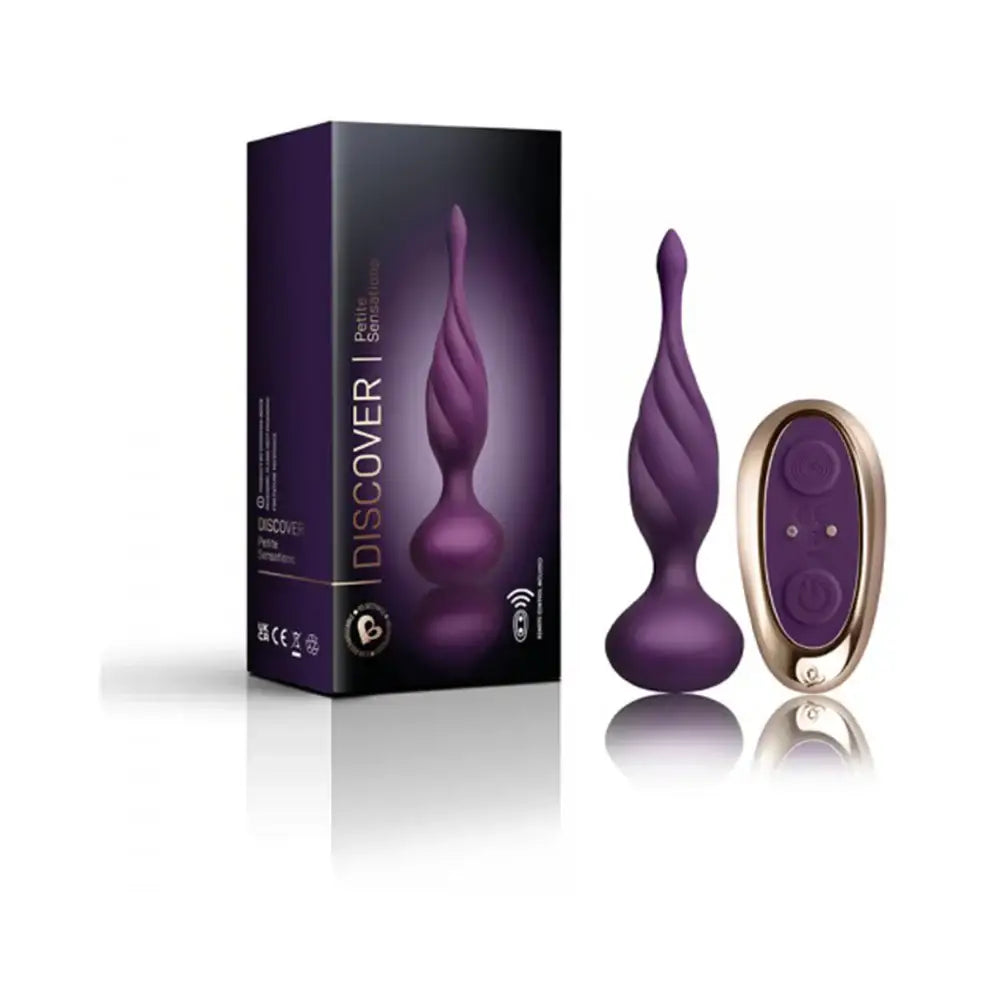 Rocks - Off® Petite Sensations Discover Anal Vibrator - Purple - Butt Plug