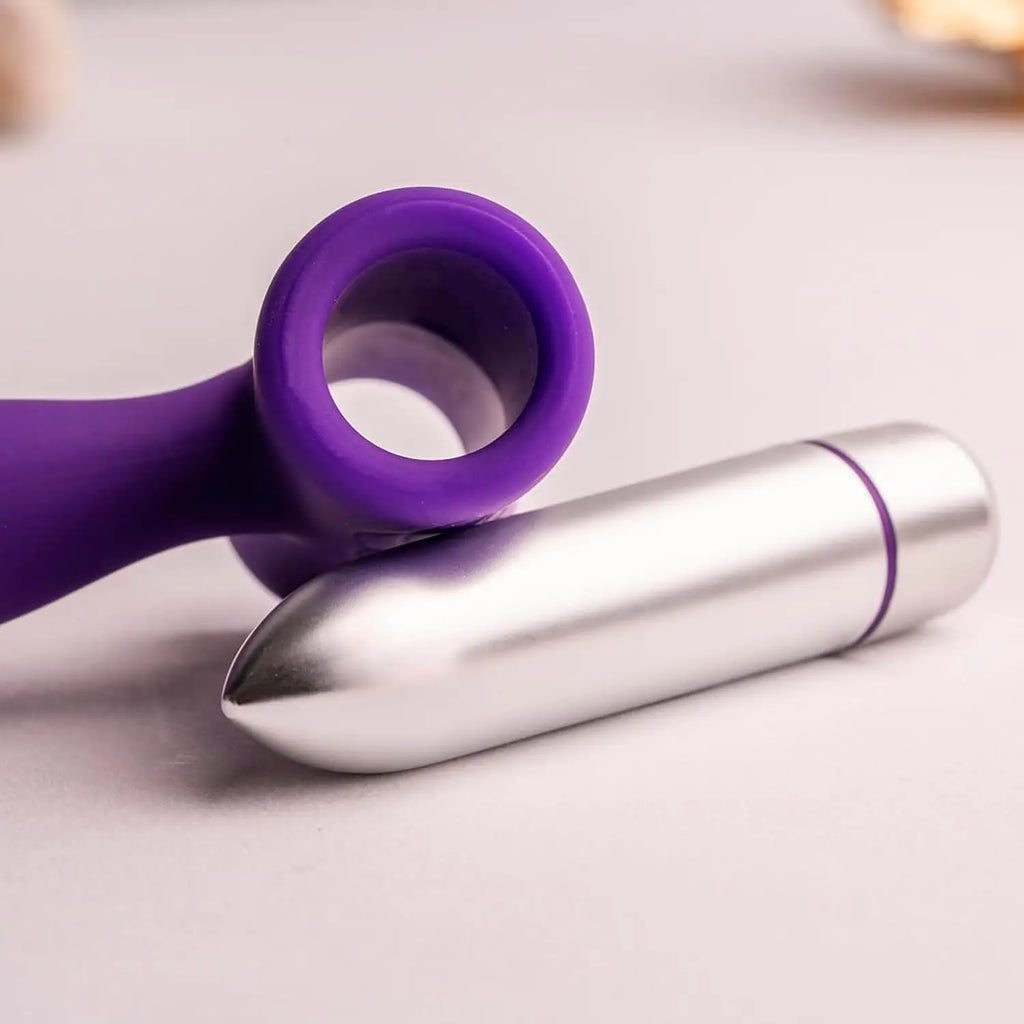 Rocks-Off® Rocks-Off Petite Sensations Teazer – 7-Speed Vibrating Butt Plug Purple