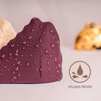 Rocks-Off® Rocks-Off Ruby Glow Portable Sit-On Vibrator Purple