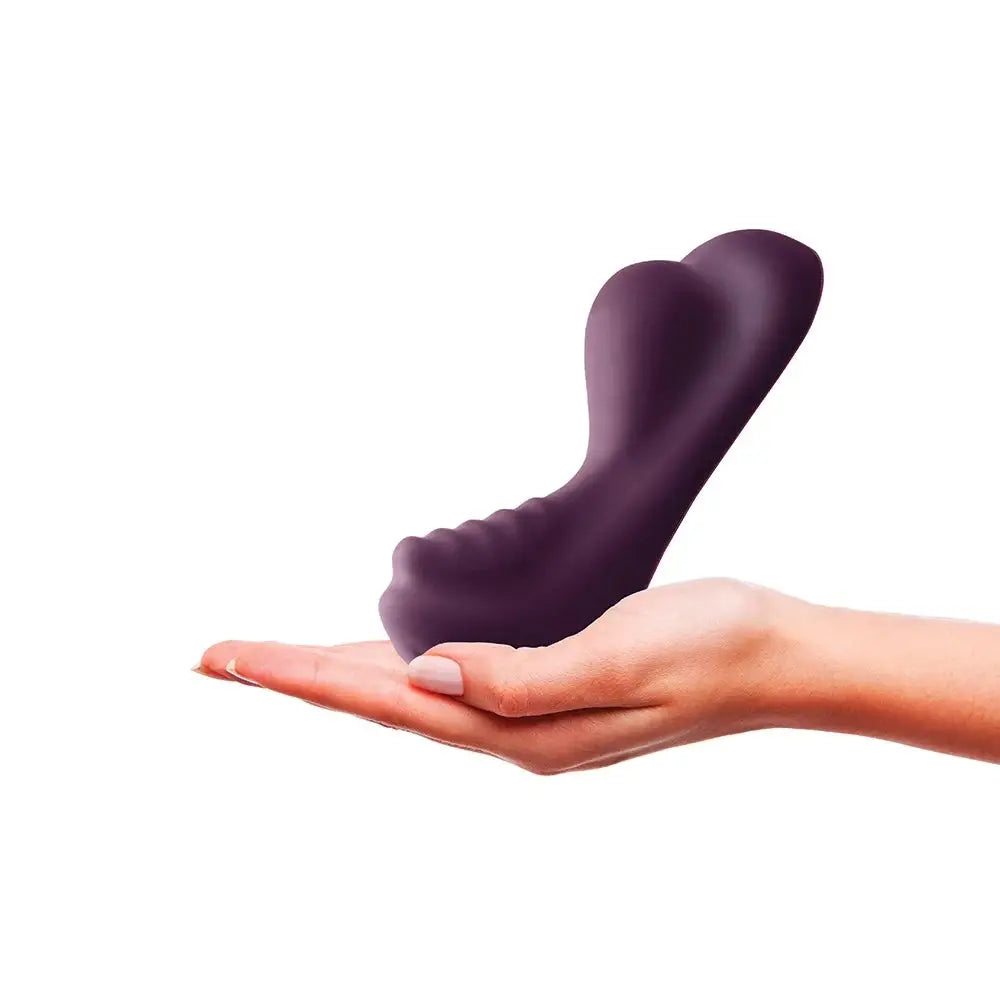 Rocks - Off® Ruby Glow - The World’s 1st Portable Sit - On Vibrator - Purple