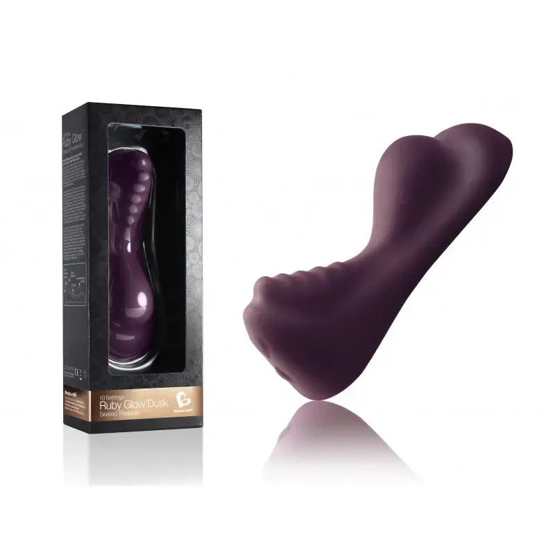 Rocks - Off® Ruby Glow - The World’s 1st Portable Sit - On Vibrator - Purple